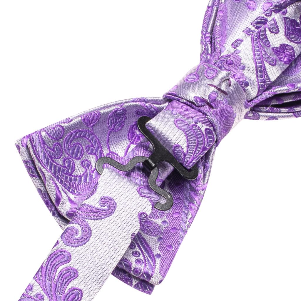 Purple Lilac Lavender Pansy Vi - Bow Tie Pre Tied ulasan dan harga
