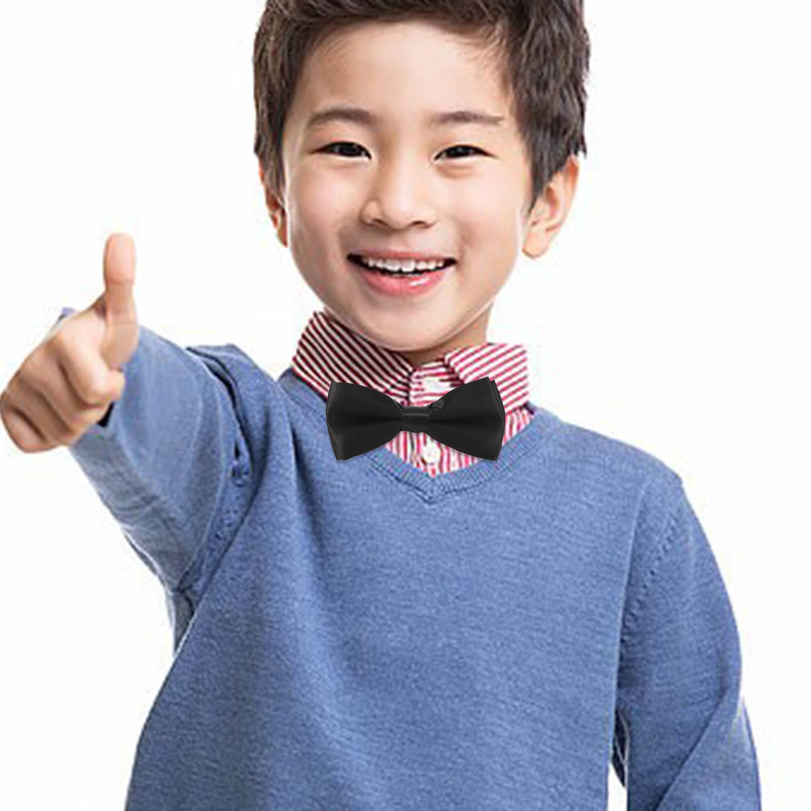 Black Kids Bow Tie Adjustable  - Bow Tie Pre Tied ulasan dan harga