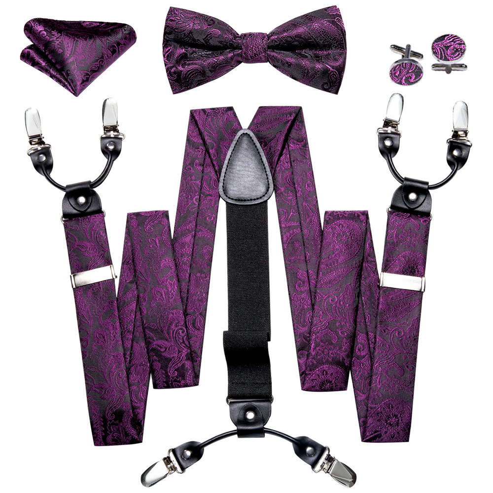 Suspenders For Men's Pants Exq - Bow Tie Pre Tied ulasan dan harga