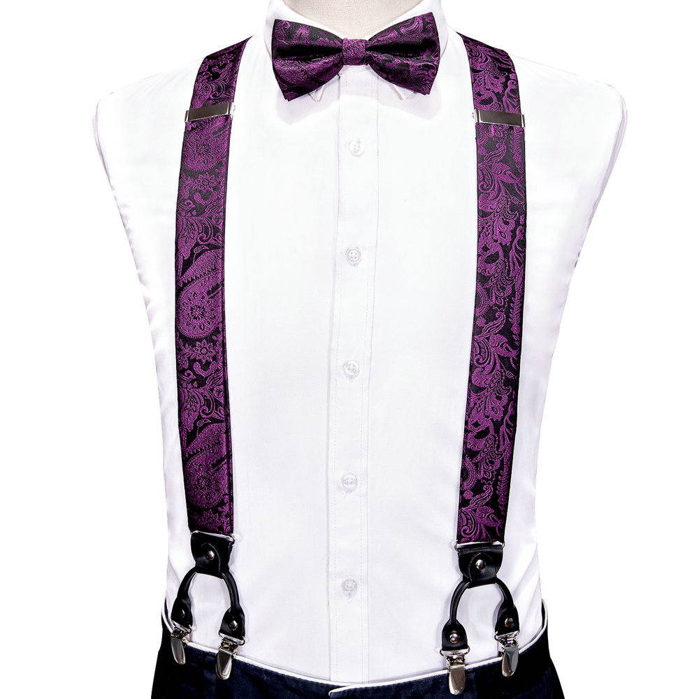 Suspenders For Men's Pants Exq - Bow Tie Pre Tied ulasan dan harga