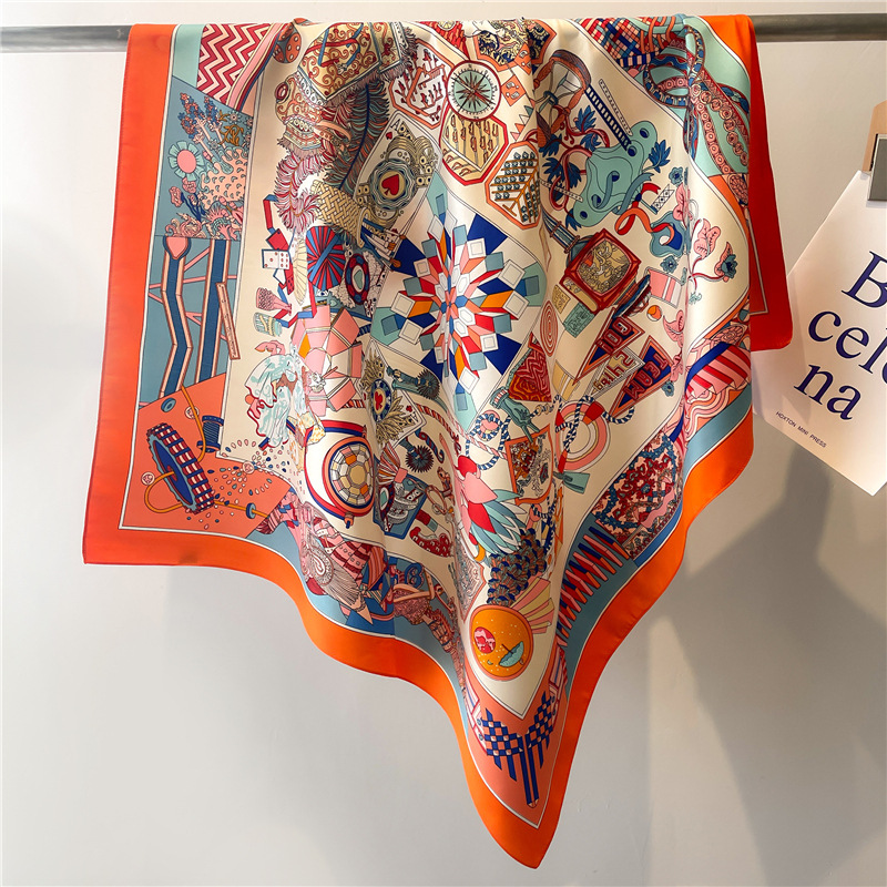 2026 New Square Twill Silk Sca - Scarf Silk Square ulasan dan harga