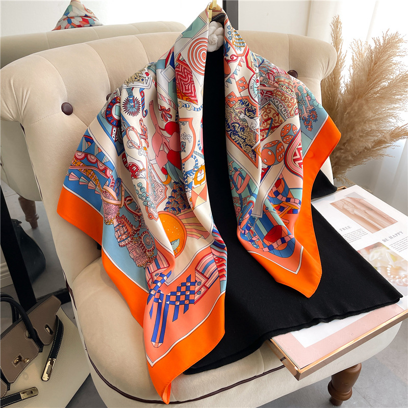 2026 New Square Twill Silk Sca - Scarf Silk Square ulasan dan harga