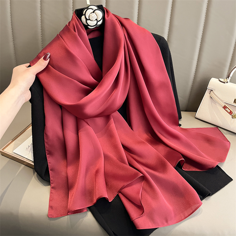 2024 Luxury Brand Spring Large - Scarf Silk Square ulasan dan harga