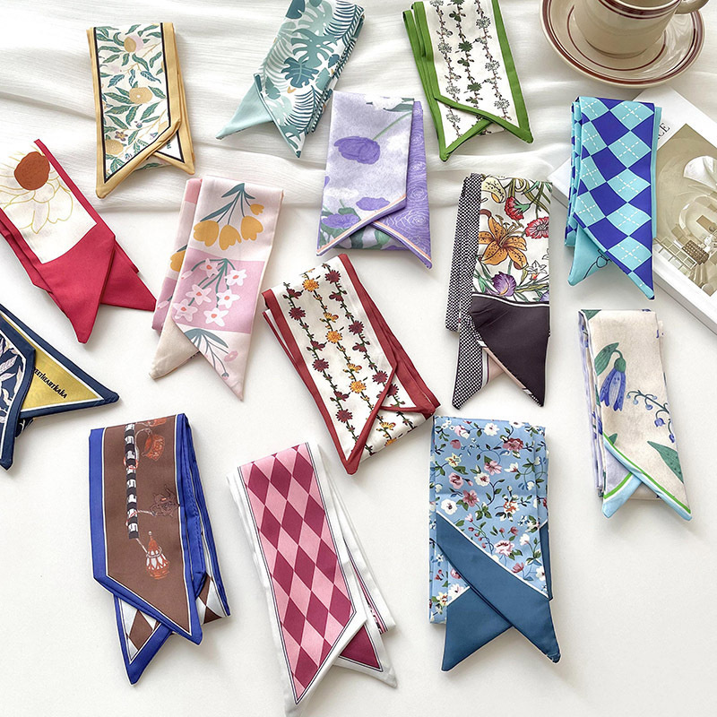 New luxury Brand Model Small S - Silk Neck Scarf ulasan dan harga